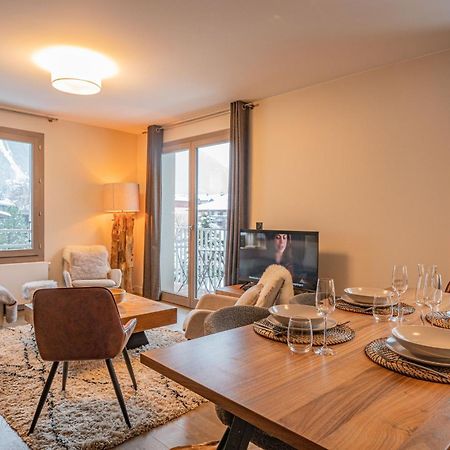 Perle Blanche - Brand New 2 Bedroom Apartment Perfectly Located Chamonix Kültér fotó