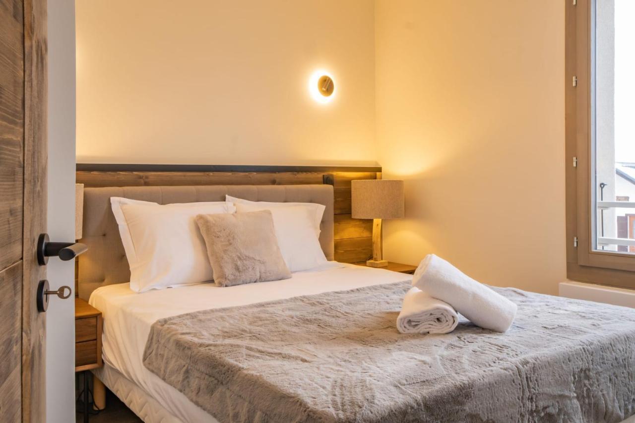 Perle Blanche - Brand New 2 Bedroom Apartment Perfectly Located Chamonix Kültér fotó