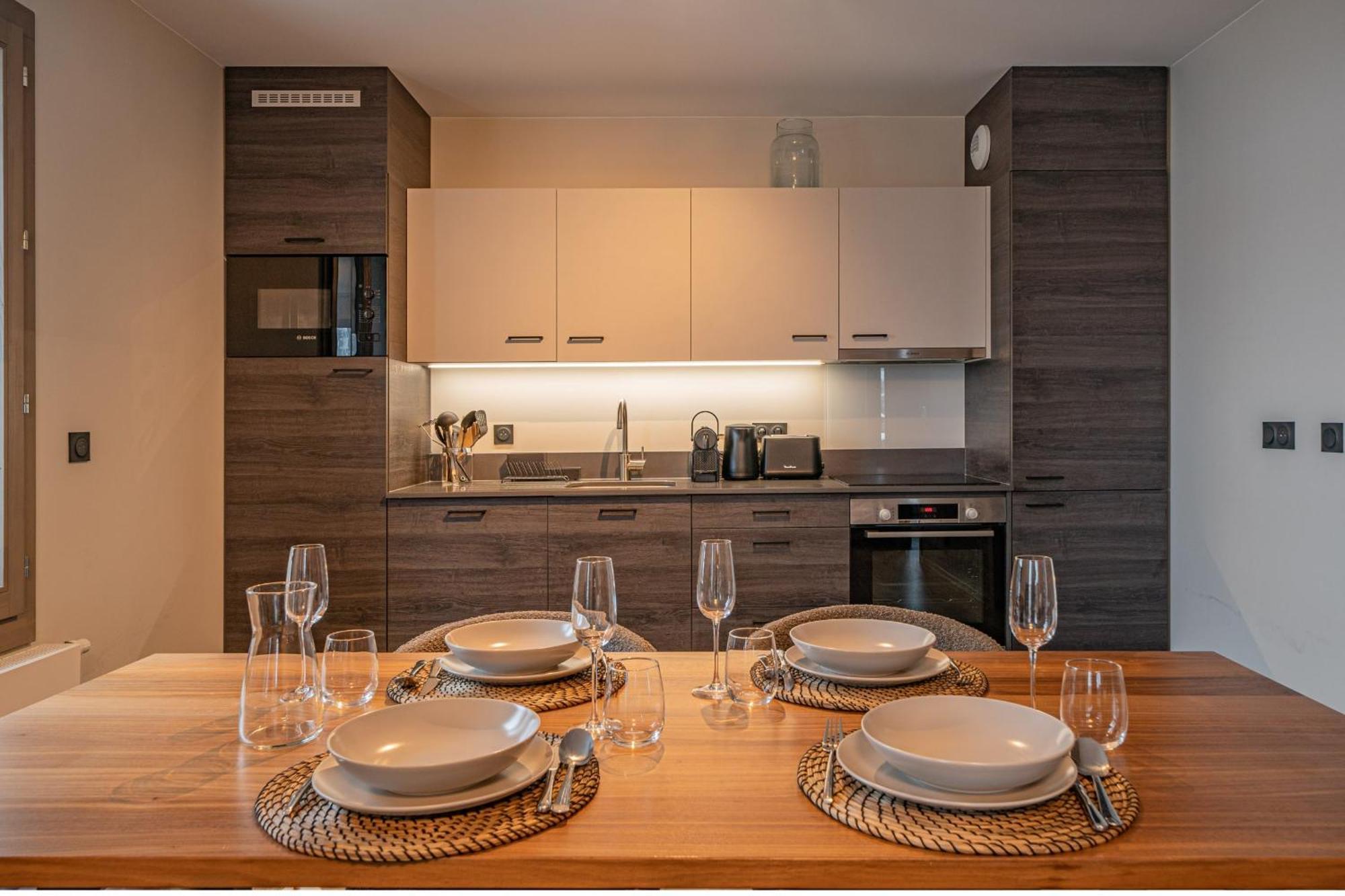 Perle Blanche - Brand New 2 Bedroom Apartment Perfectly Located Chamonix Kültér fotó