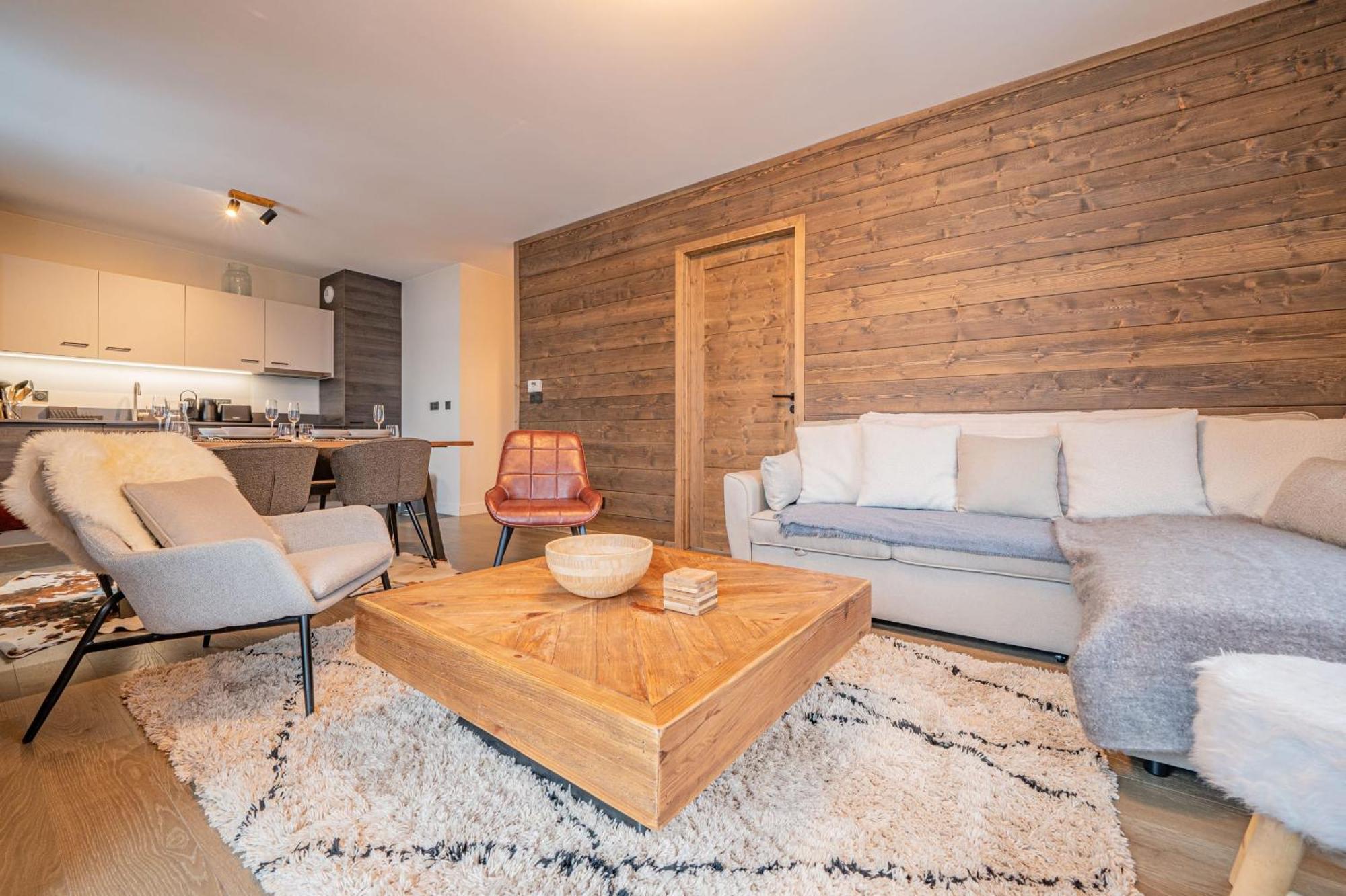 Perle Blanche - Brand New 2 Bedroom Apartment Perfectly Located Chamonix Kültér fotó